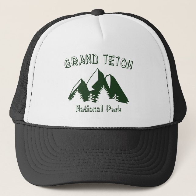 Grand Teton National Park Trucker Hat (Front)