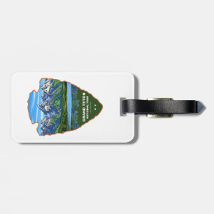 Grand Teton National Park Wyoming Arrowhead Luggage Tag