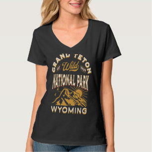 Grand Teton National Park Wyoming Hike Outdoors Vi T-Shirt