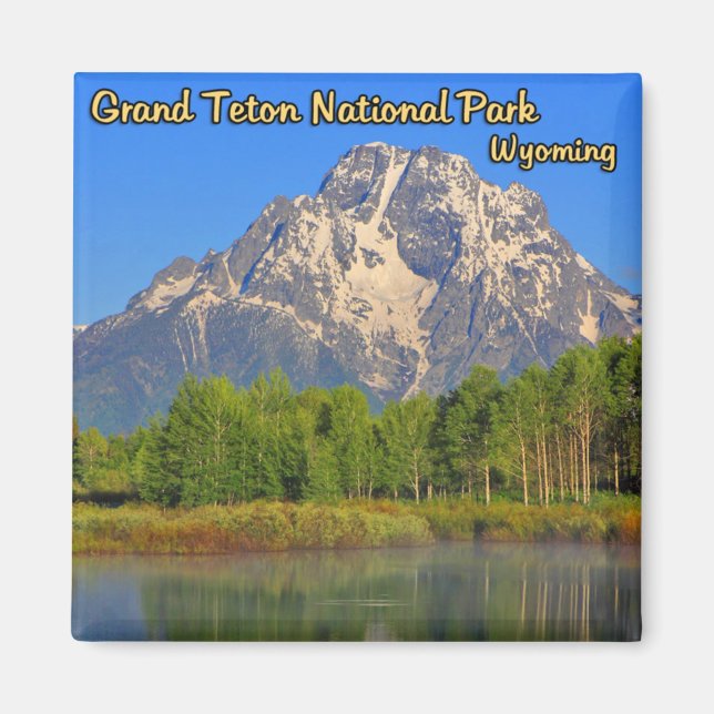 Grand Teton National Park Wyoming Magnet (Front)
