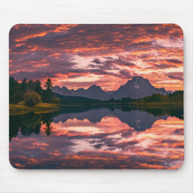 Grand Teton National Park, Wyoming Mouse Pad (Front)