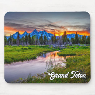 Grand Teton National Park, Wyoming Mouse Pad