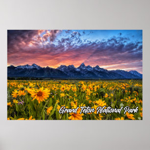 Grand Teton National Park, Wyoming Poster