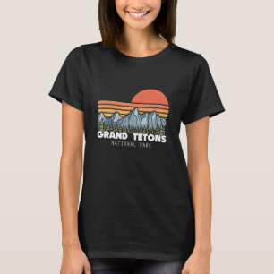 Grand Teton National Park Wyoming Souvenir Mountai T-Shirt