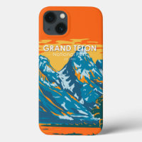 Grand Teton National Park Wyoming Vintage 