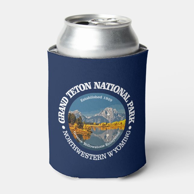 Grand Teton NP Can Cooler (Can Front)