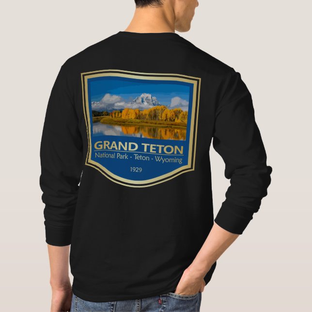 Grand Teton NP (PF2) T-Shirt (Back)