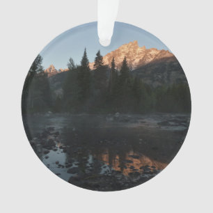 Grand Teton Sunrise at Cottonwood Creek Ornament