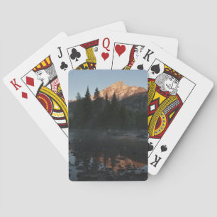 Grand Teton Sunrise at Cottonwood Creek Playing Cards