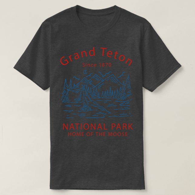 Grand Teton T-Shirt (Design Front)