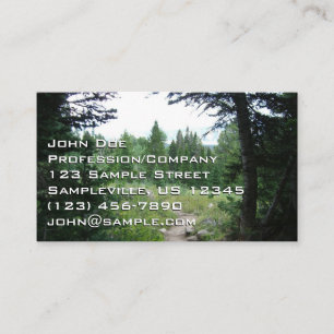 Grand Teton Trail Business Card