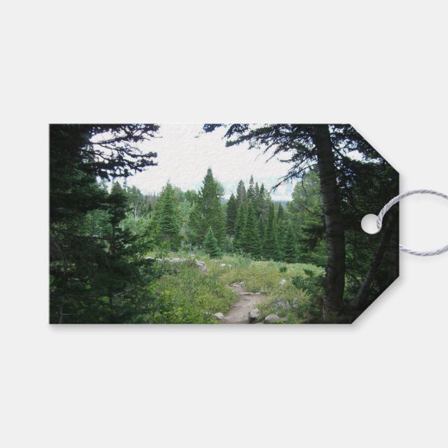 Grand Teton Trail Gift Tags (Front (Horizontal))