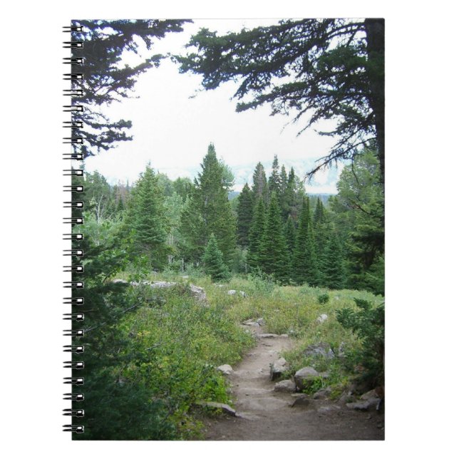 Grand Teton Trail Spiral Notebook (Front)