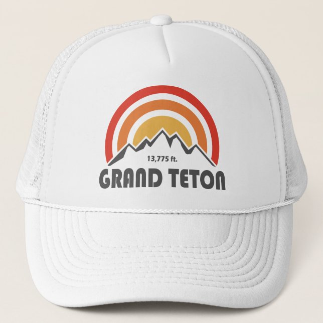 Grand Teton Trucker Hat (Front)