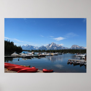 Grand Teton, US, wyoming national park Poster