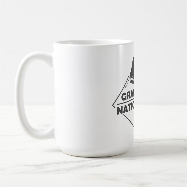 Grand Teton - Wyoming Coffee Mug (Left)