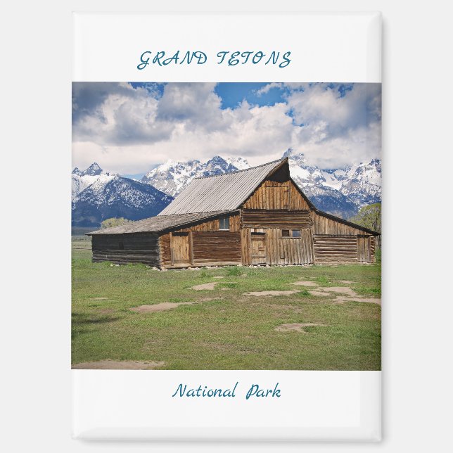 Grand Tetons Magnet (Front)