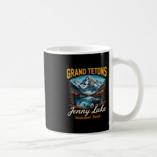 Grand Tetons Vintage Trip Vacation National Park J Coffee Mug