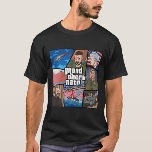 Grand Theft Nato Ukraine Counter Offensive War Pro T-Shirt