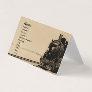 Grand Trunk Western Engine No. 5042 Business Card
