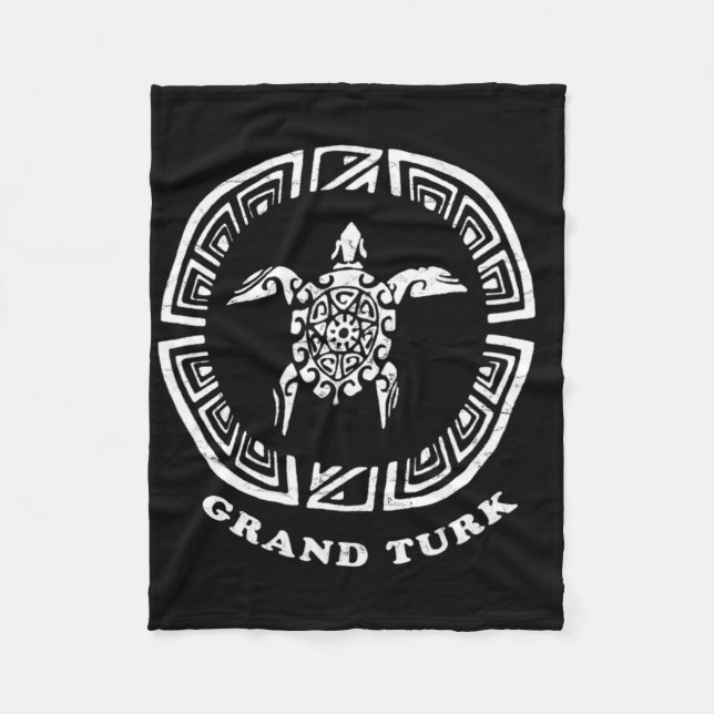 Grand Turk1  Fleece Blanket (Front)