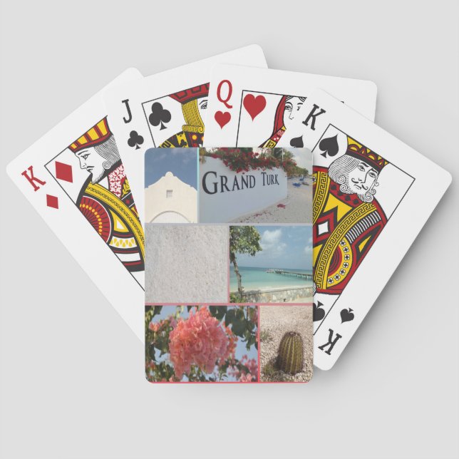 Grand Turks and Caicos Playing Cards (Back)