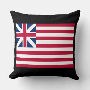 Grand Union, 1st USA Flag of Colonies Cushion