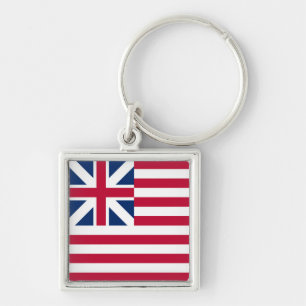 Grand Union, 1st USA Flag of Colonies Key Ring
