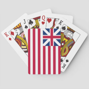 Grand Union, 1st USA Flag of Colonies Playing Cards
