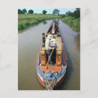 Grand Union Canal England Postcard