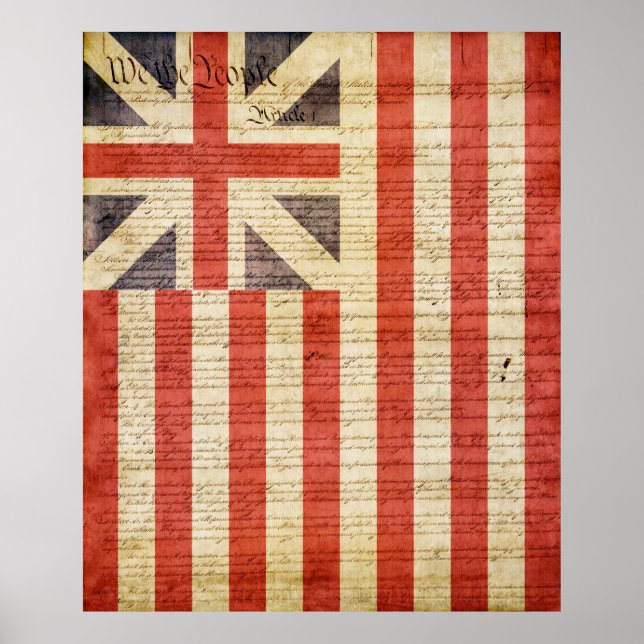 Grand Union Flag Poster (Front)