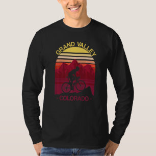 Grand Valley Colorado Mountain Biking Biker Cyclis T-Shirt