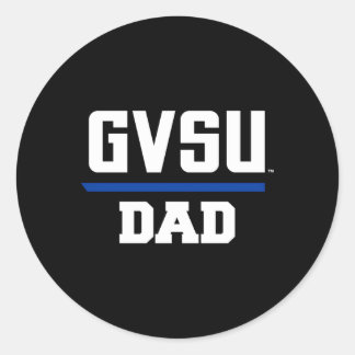 Grand Valley Gvsu Lakers Dad Classic Round Sticker