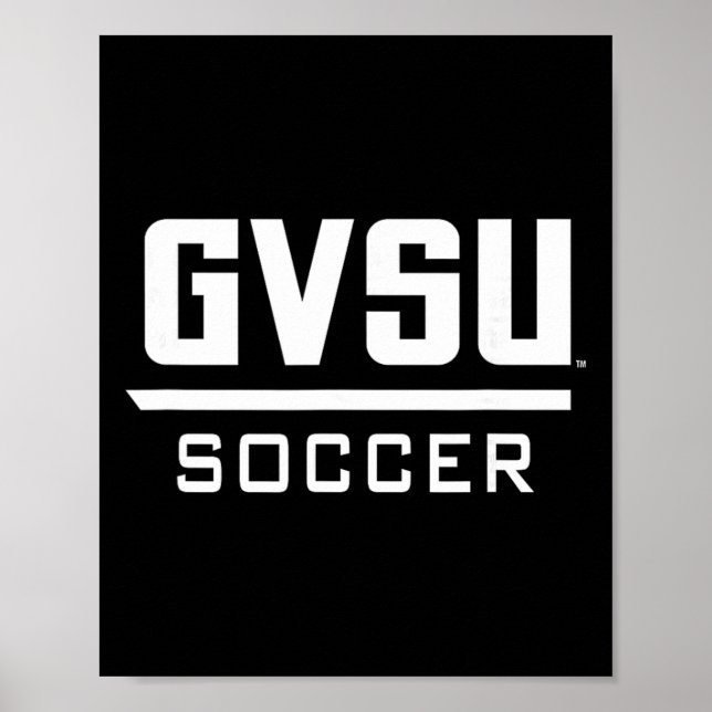 Grand Valley State University Lakers Soccer Ncaa G Poster (Front)