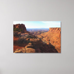Grand View Point at Canyonlands National Park Canvas Print