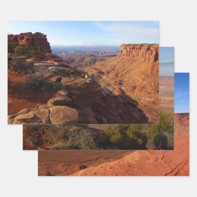 Grand View Point at Canyonlands National Park Wrapping Paper Sheet (Set)