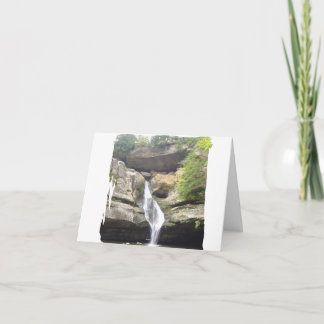 Grand Waterfall Thank You Card