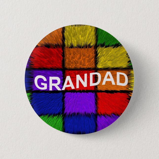 GRANDAD 6 CM ROUND BADGE (Front)