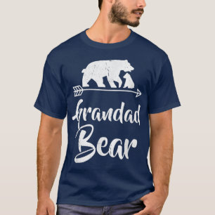 Grandad Bear Matching Family Christmas Costume T-Shirt