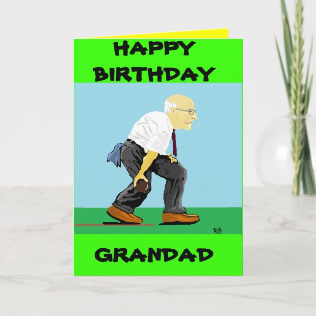 GRANDAD BIRTHDAY CARD (Front)
