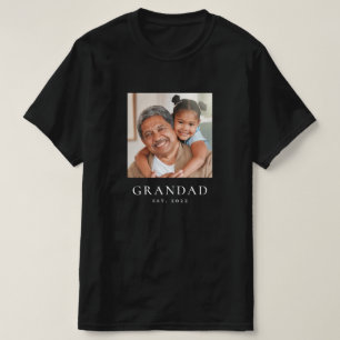 Grandad Established Photo T-Shirt