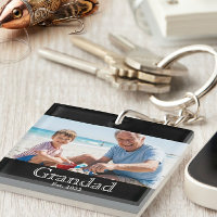 Grandad Established Photo White Bold Minimal Text
