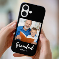 Grandad Established Script Photo Black Case-Mate
