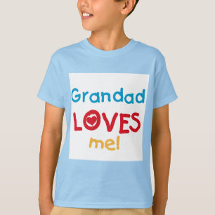 Grandad Loves Me T-shirts and Gifts