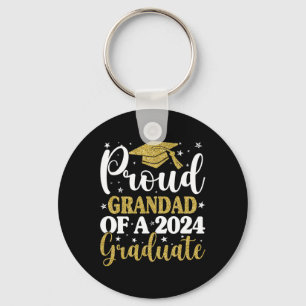 Grandad Of A 2024 Graduate Graduation Matching Fam Key Ring