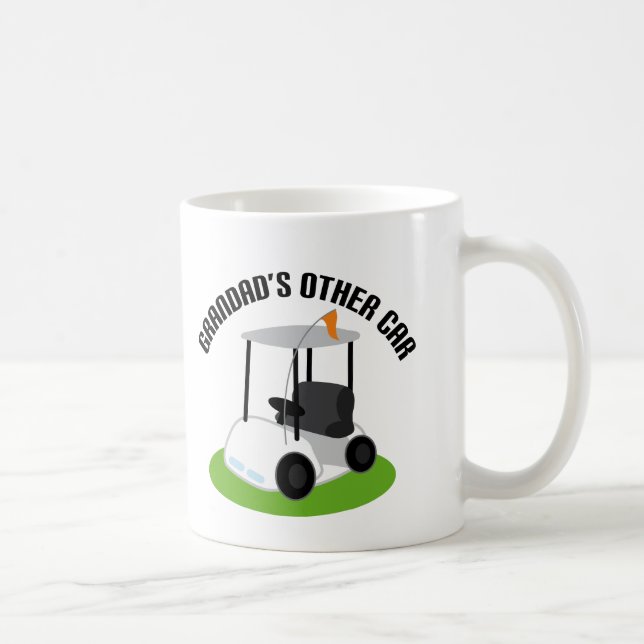Grandad Other Car (Golf Cart) Coffee Mug (Right)