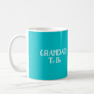 Grandad to be - Mug Teal Background