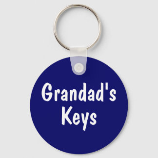 Grandad's Keys Key Ring