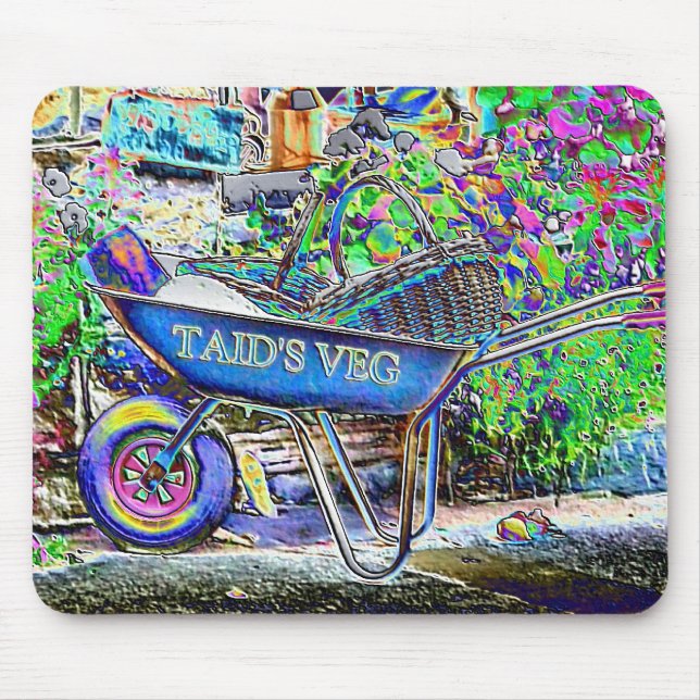 GRANDAD'S WHEELBARROW MOUSE PAD (Front)
