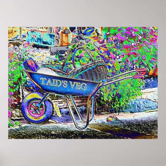 GRANDAD'S WHEELBARROW POSTER (Front)